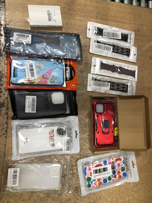 Photo 1 of Assorted iPhone Cases and Accessories Bundle 