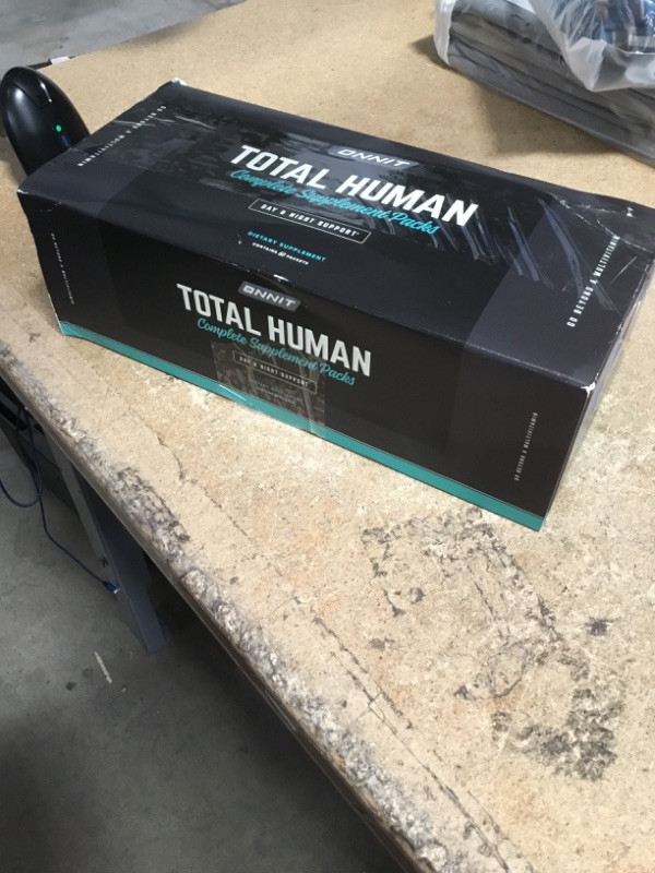 Photo 2 of **NON-REFUNDABLE***
NO PRINTED EXP DATE
MFG DATE 12/21
ONNIT Total Human Day and Night Vitamin Packs for Men and Women, 30-Day Supply - Adult Multivitamin
