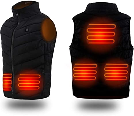 Photo 1 of Men Women Unisex Heated Vest, Warming Lightweight
