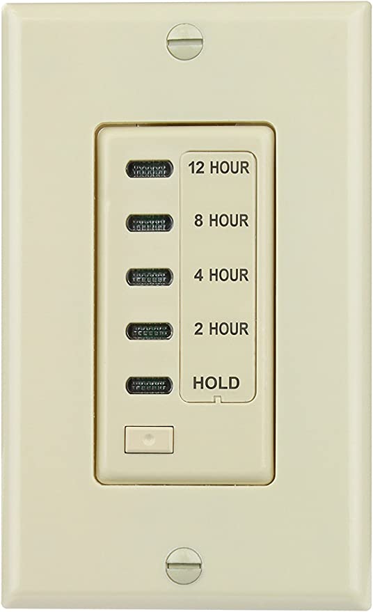 Photo 1 of Reliance Controls Corporation WED720Y In-Wall Auto Shut-Off Electronic Timer, Ivory
