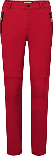 Photo 1 of Camii Mia Women's Winter Warm Outdoor Slim Windproof Waterproof Ski Snow Fleece Hiking Pants
COLOR: RED 
SIZE: 34