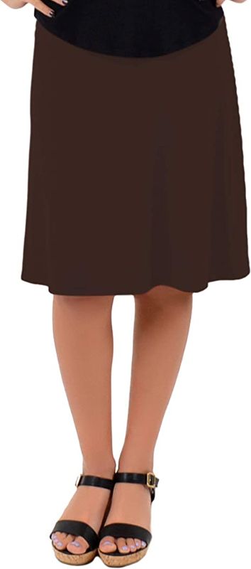 Photo 1 of Women's and Girl's Comfortable Flowy Airy A-Line Knee Length Light Weight Skirt LARGE.
