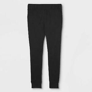 Photo 1 of Black Medium 8 / 10 Maternity Elastic Waist Soft Stretchy Pants Pockets MEDIUM