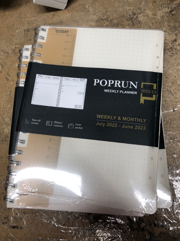 Photo 1 of BUNDLE OF 4 POPRUN 22/23 PLANNER