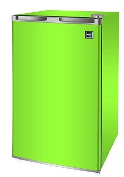 Photo 1 of RCA RFR321-FR320/8 IGLOO Mini Refrigerator, 3.2 Cu Ft Fridge, Lime