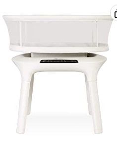 Photo 1 of 4moms mamaRoo Sleep Bassinet, Bluetooth Baby Bassinets and Furniture with 5 Unique Motions, 4 Built-in White Noise Options, Birch