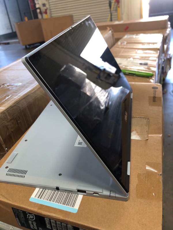 Photo 3 of ASUS Chromebook Flip CX3, 14" Touchscreen FHD NanoEdge Display, Intel Core i7-1160G7 Processor, 512GB SSD, 16GB RAM, Garaged Stylus, Backlit Keyboard, Wi-Fi 6, Chrome OS, AI Blue, CX3400FMA-DH762T-S
