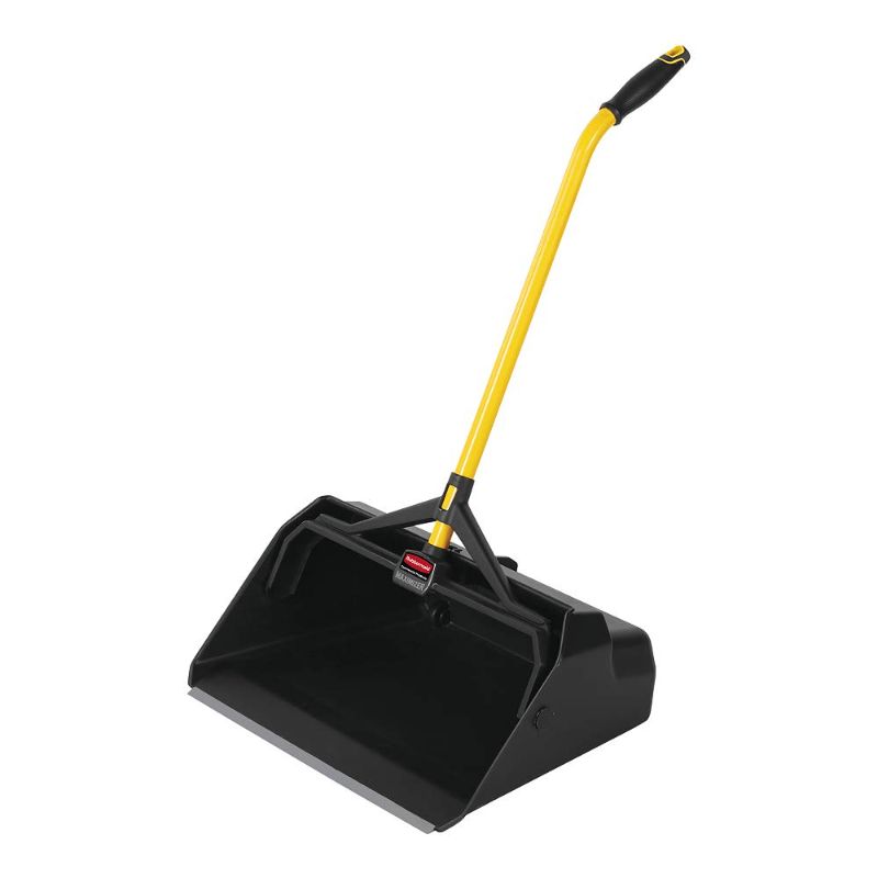 Photo 1 of **ONLY BOTTOM PIECE*- Rubbermaid Commercial Maximizer Heavy Duty Stand Up Debris/Dust Pan, Black (2018781), 11" x 20.4" x 29"
