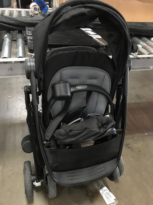 Photo 6 of Graco Ready2Grow LX 2.0 Double Stroller Features Bench Seat and Standing Platform Options, Gotham
