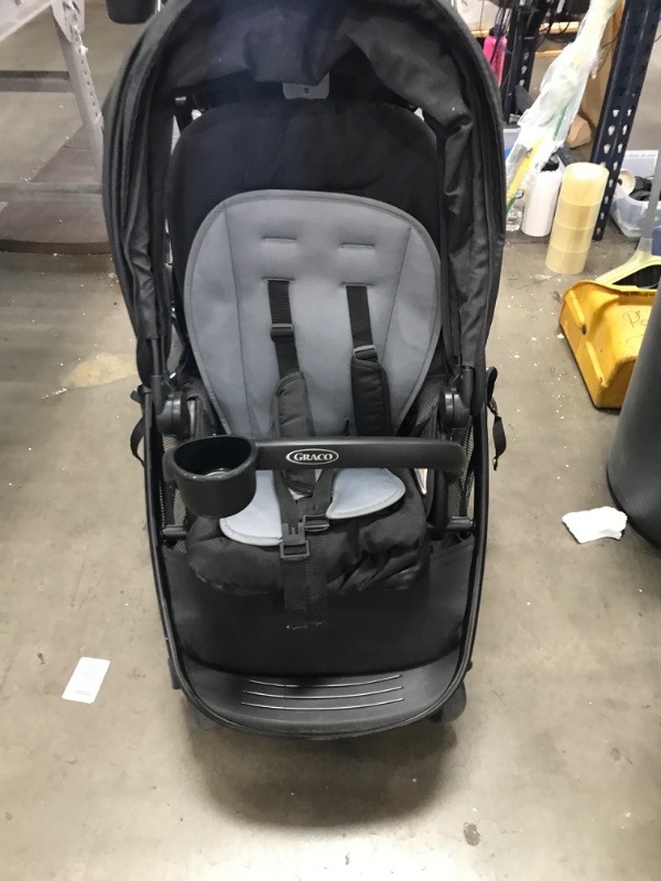 Photo 2 of Graco Ready2Grow LX 2.0 Double Stroller Features Bench Seat and Standing Platform Options, Gotham
