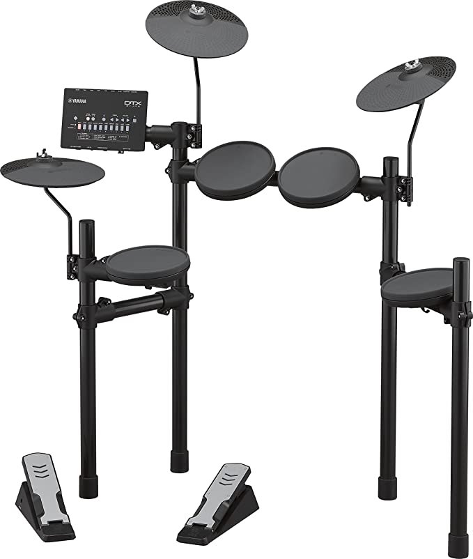 Photo 1 of Yamaha DTX402K Customizable Electronic Drum Kit with Silent Kick Pedal

