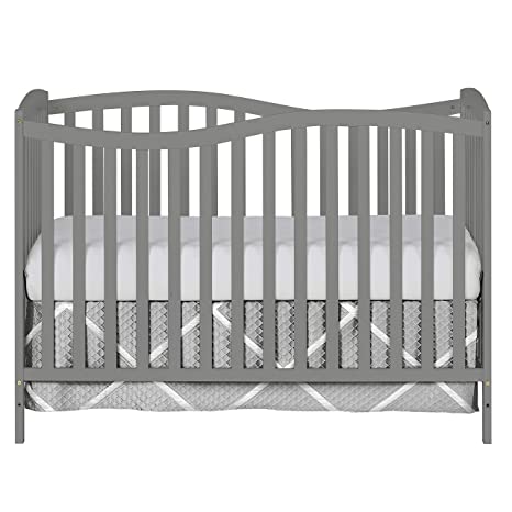 Photo 1 of Dream On Me Chelsea 5-in-1 Convertible Crib, Steel Grey
