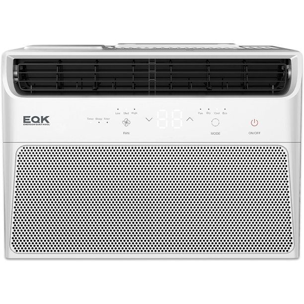 Photo 1 of Emerson Quiet Kool 5,000 BTU Window Air Conditoner with Remote Control | 3-in-1 AC, Fan, Dehumidifer | For Rooms up to 150 Sq.Ft. | 24H Timer | Eco Mode | EARC5RD1H
