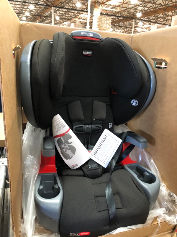 Photo 2 of Britax Grow with You ClickTight Plus Harness-2-Booster Car Seat SafeWash Jet
