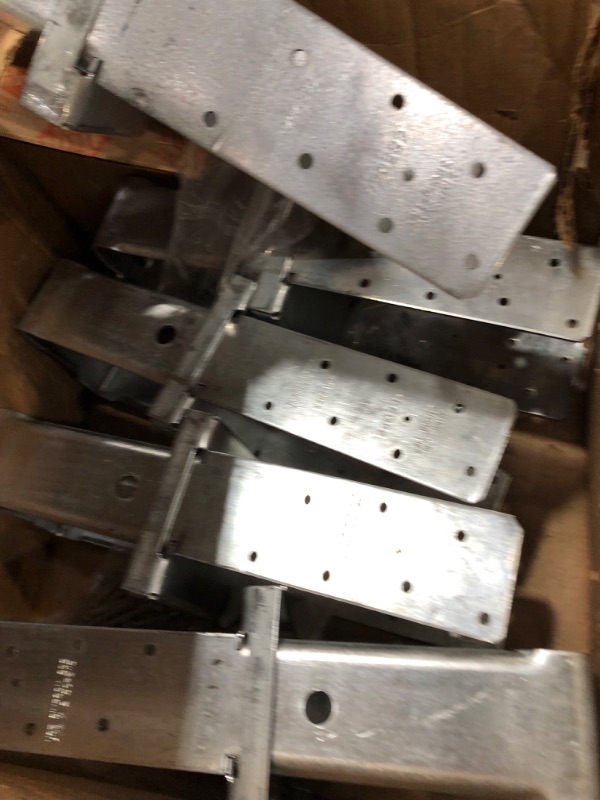 Photo 2 of (6 pieces)
Simpson Strong-Tie CBSQ Galvanized Standoff Column Base for 6x6 Nominal Lumber with SDS Screws
