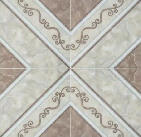 Photo 1 of (CRACKED TILE) MSI Ferrara Marron 17 in. x 17 in. Matte Ceramic Floor and Wall Tile (26.09 sq. ft./case)17 cases