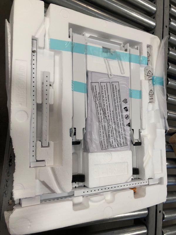 Photo 7 of (DENTED BACK CORNER; DAMAGED VENT LINING )Midea 8,000 BTU U-Shaped Smart Inverter Window Air Conditioner