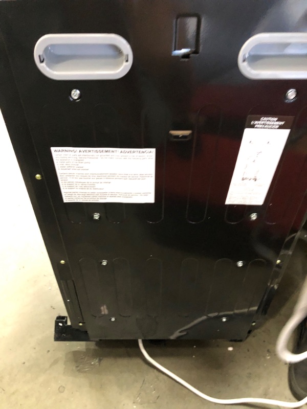 Photo 1 of *DAMAGED* BLACK+DECKER Portable Dishwasher, 18 inches Wide, 8 Place Setting, Black 
