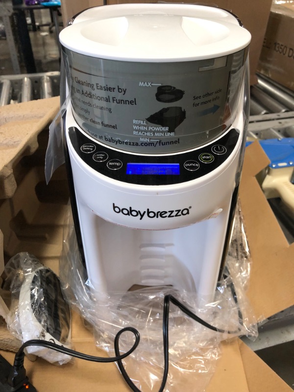 Photo 2 of  Baby Brezza Formula Pro Advanced Formula Dispenser Machine - Automatically Mix a Warm Formula Bottle Instantly - Easily Make Bottle with Automatic Powder Blending
