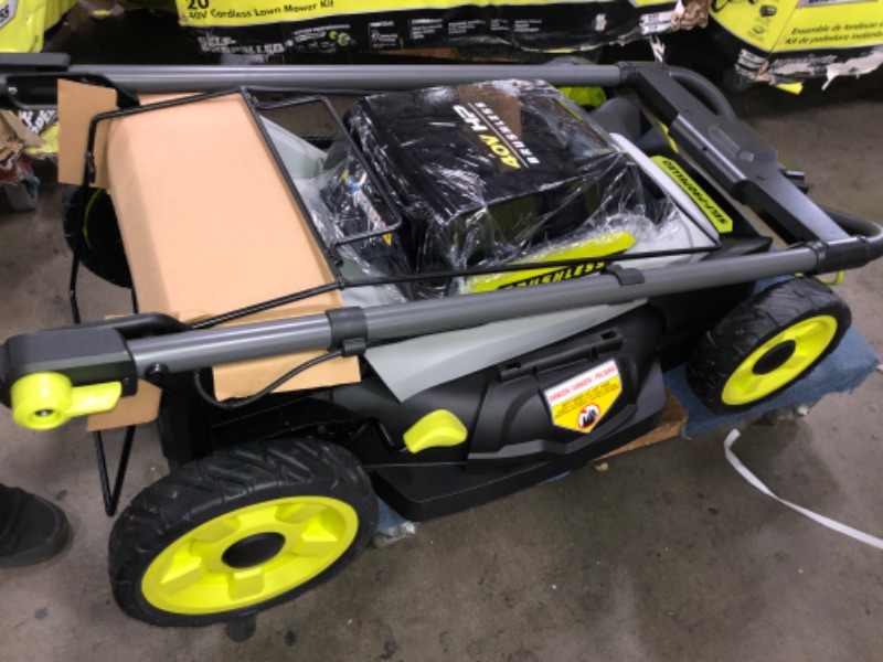 Photo 8 of RYOBI 40V HP Brushless 20 in. Cordless Electric Battery Walk Behind Self-Propelled Mower with 6.0 Ah Battery and Charger