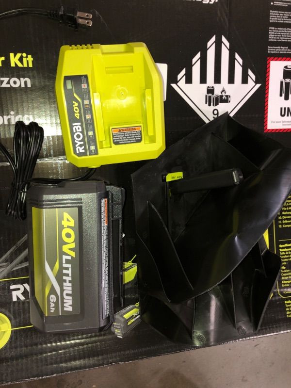 Photo 8 of RYOBI 40V HP Brushless 20 in. Cordless Electric Battery Walk Behind Self-Propelled Mower with 6.0 Ah Battery and Charger