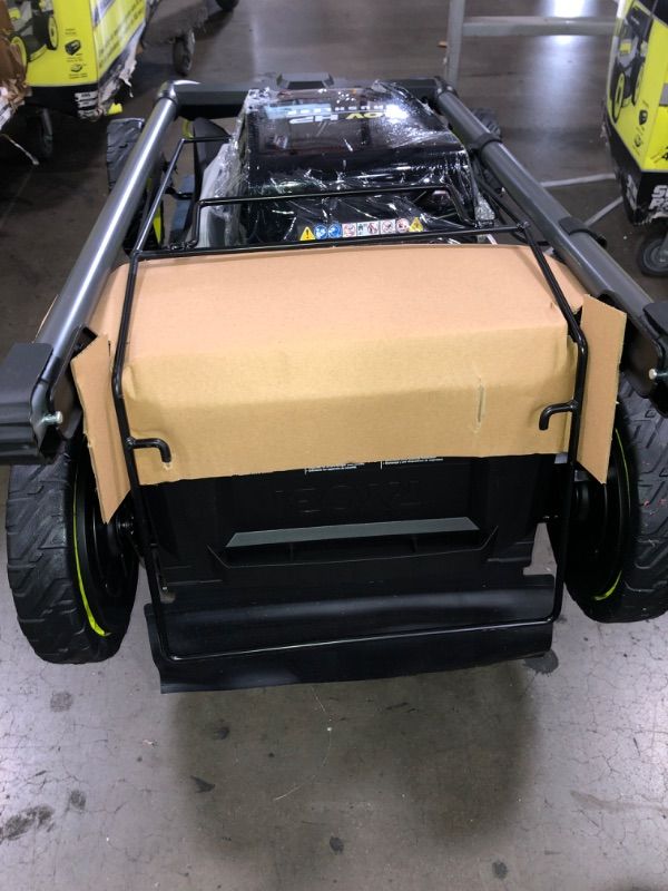 Photo 1 of RYOBI 40V HP Brushless 20 in. Cordless Electric Battery Walk Behind Self-Propelled Mower with 6.0 Ah Battery and Charger