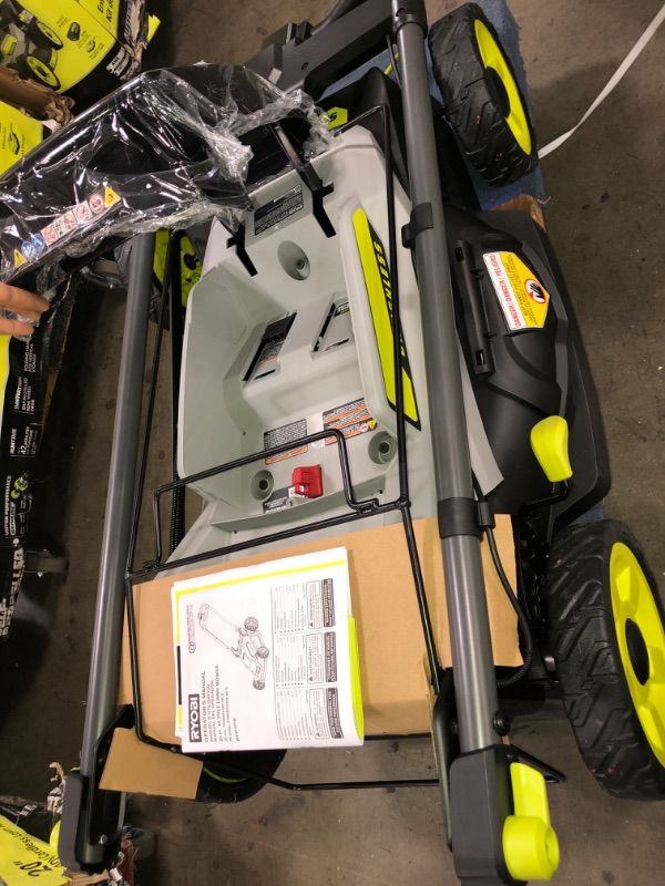 Photo 1 of RYOBI 40V HP Brushless 20 in. Cordless Electric Battery Walk Behind Self-Propelled Mower with 6.0 Ah Battery and Charger