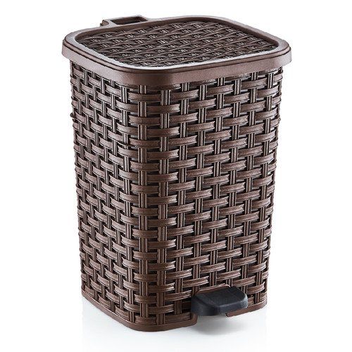 Photo 1 of 12.6 Qt. Palm Luxe Trash Can
