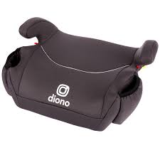 Photo 1 of Diono Solana 2022, No Latch, Single Backless Booster Car Seat, Lightweight, Machine Washable Covers, Cup Holders, Charcoal Gray (COMES WITH 2)
