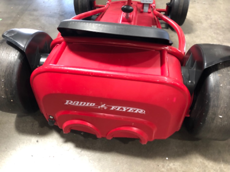 Photo 4 of (NON FUNCTIONING)Radio Flyer Ultimate Go-Kart, 24 Volt Outdoor Ride On Toy | Ages 3-8 | 940Z Model , Red
