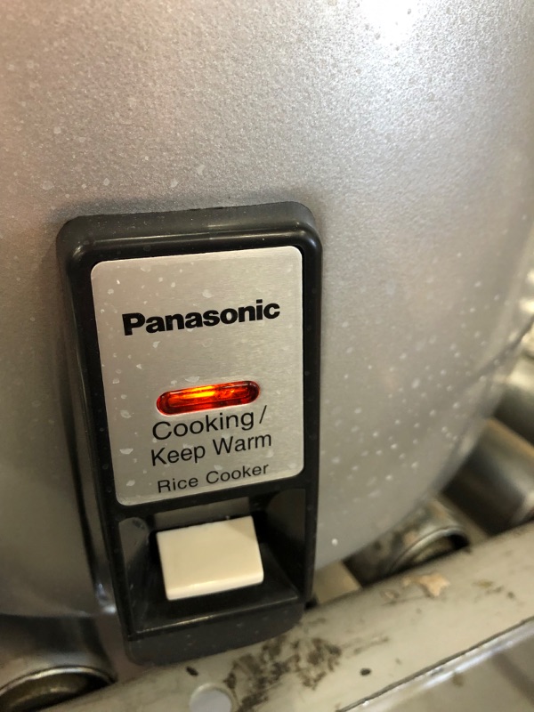 Photo 4 of Panasonic Commercial Rice Cooker, Large Capacity 46-Cup (Cooked), 23-Cup (Uncooked) with One-Touch Operation and 8-Hour Keep Warm - SR-42HZP - Silver