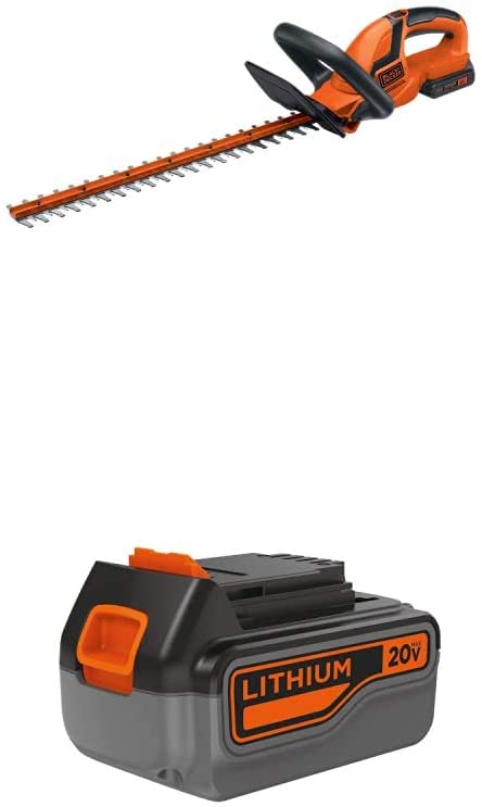 Photo 1 of 
BLACK+DECKER 20V MAX Cordless Hedge Trimmer 