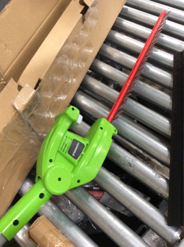 Photo 3 of Greenworks 40V 20-inch Hedge Trimmer Attachment PH40A00
