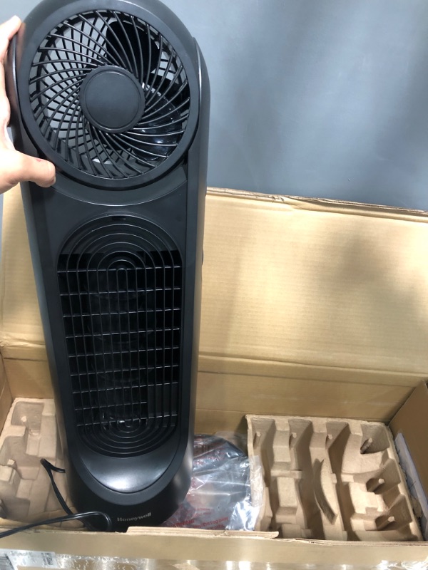 Photo 1 of Honeywell Turbo Force 2 in 1 Tower Oscillating Fan Black

