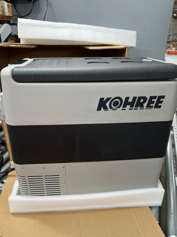 Photo 2 of Kohree 12 Volt Refrigerator Portable Car Fridge 53 Quart (50L) Dual Zone Fast Cooling Freezer (-4?-50?), Travel Electric Coolers for Truck, Vehicles, RV, Camping, Boat and Household-12V/24V DC and 110V/240V AC
