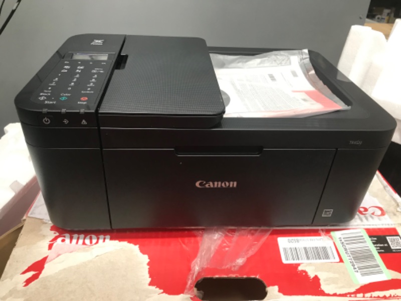 Photo 4 of Canon Wireless Pixma TR-Series Inkjet All-in-one Printer with Scanner, Copier, Mobile Printing and Google Cloud + Bonus Set of Ink
