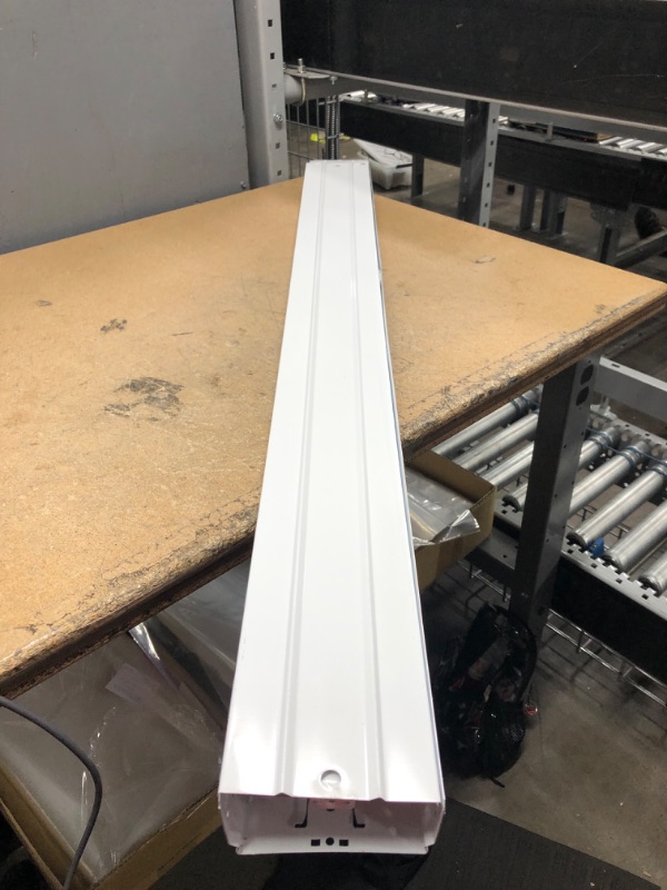 Photo 3 of Metalux 40-Watt 2-Light White 4 ft. Fluorescent Strip Light