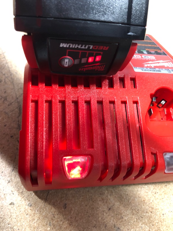 Photo 6 of Milwaukee M18 18-Volt Lithium-Ion XC Starter Kit with One 5.0Ah Battery and Charger