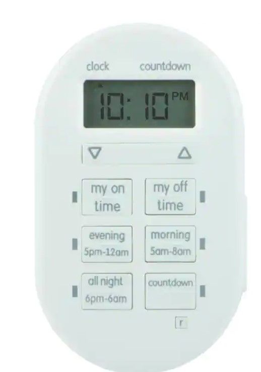 Photo 1 of myTouchSmart Simple Set Indoor Plug-In Digital Timer