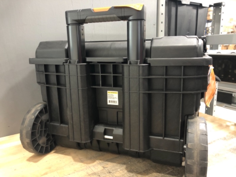 Photo 1 of 22 in. Pro Gear Cart Tool Box in Black
