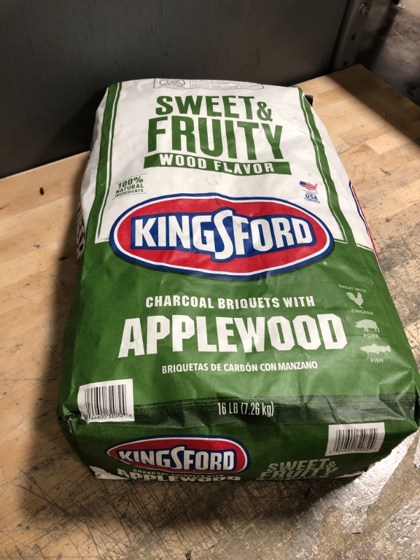 Photo 1 of 16 lbs. Original BBQ Charcoal Grilling Briquettes with Applewood
