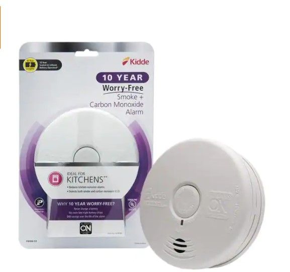 Photo 1 of 10-Year Worry Free Smoke & Carbon Monoxide Detector, Lithium Battery Powered with Photoelectric Sensor
