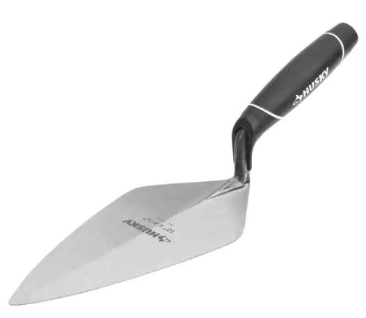 Photo 1 of 10 in. x 4-5/8 in. Pro London Brick Trowel
