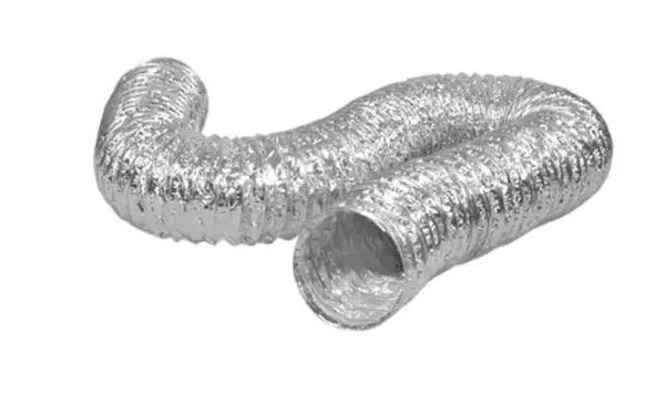 Photo 1 of 4 in. x 25 ft. Flexible Aluminum Foil Duct
