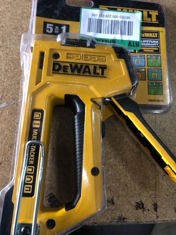 Photo 1 of 5 in 1 Multi-Tacker Stapler and Brad Nailer Multi-Tool