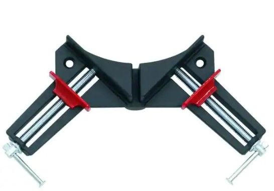 Photo 1 of 2-7/8 in. Capacity 90-Degree Corner Clamp with 1/2 in. Throat Depth
