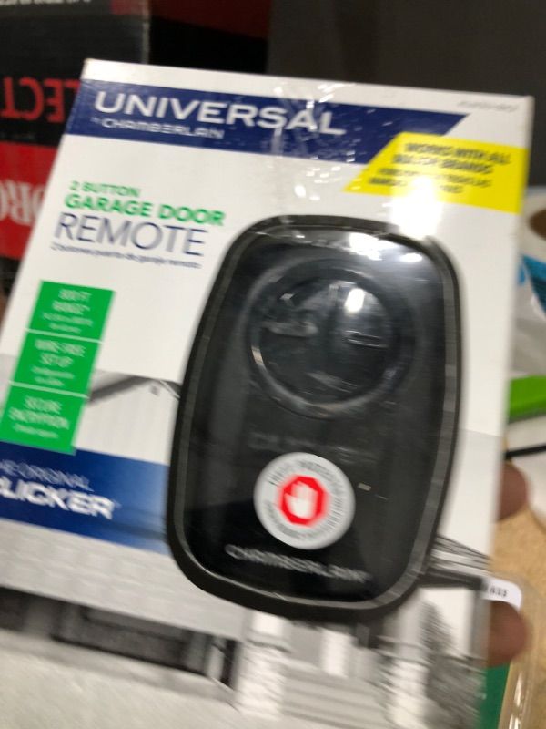 Photo 2 of Universal Clicker Black Garage Door Remote Control