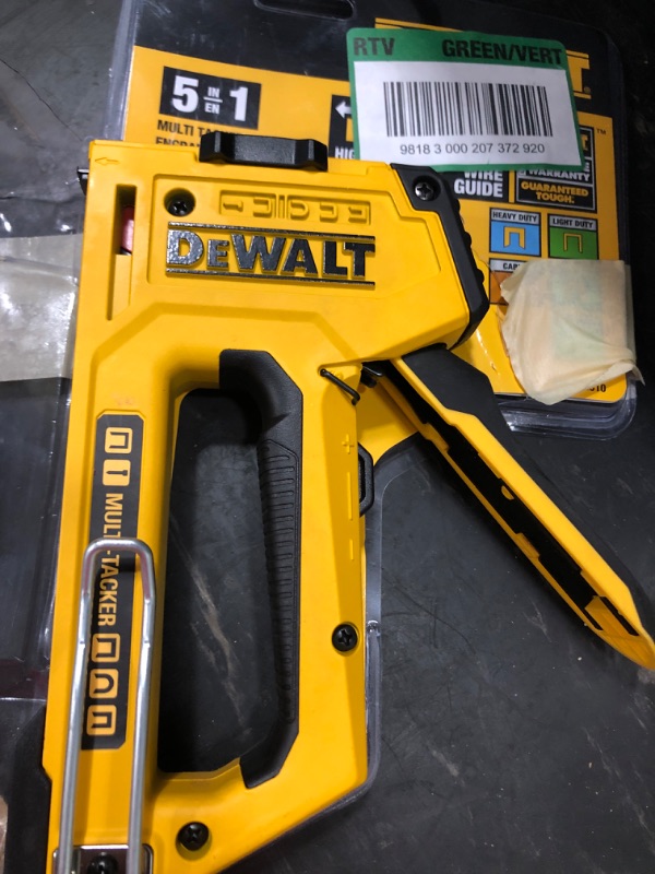 Photo 2 of 5 in 1 Multi-Tacker Stapler and Brad Nailer Multi-Tool