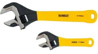 Photo 1 of **MISSING SMALL WRENCH* DEWALT
Adjustable Wrench Set (2-Pack)