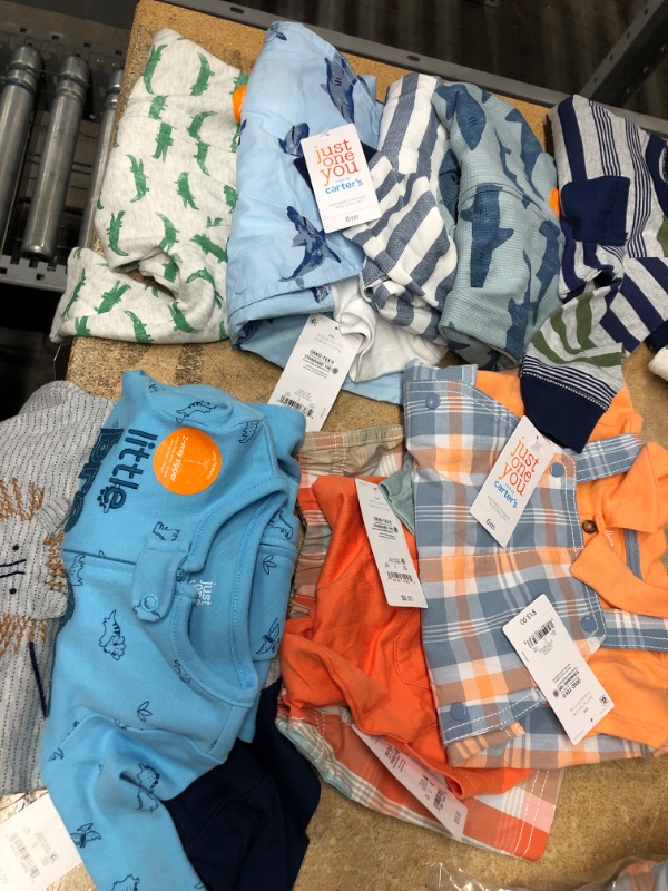 Photo 1 of 9 SETS OF INFANT BOY CLOTHES, 6 MONTHS SIZE